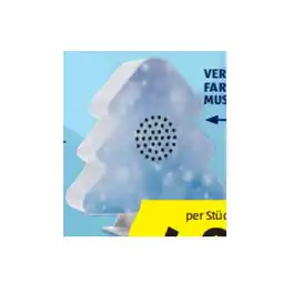 Hofer Weihnachts-Soundbox versch. Farben und Muster HOFER Angebot