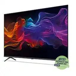 Hofer 55“ (139cm) 4K Ultra HD Google TV QLED HP5265E HOFER Angebot