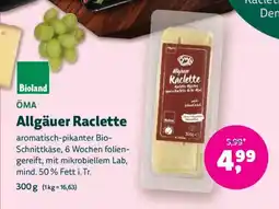 Denn's Biomarkt Allgäuer Raclette Angebot