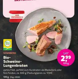 Denn's Biomarkt Bio-Schweine-Lungenbraten Angebot