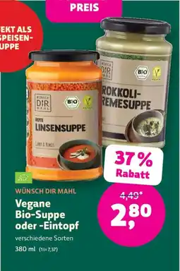 Denn's Biomarkt Vegane Bio-Suppe oder -Eintopf Angebot