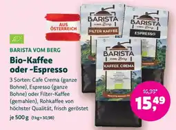 Denn's Biomarkt Bio-Kaffee oder -Espresso Angebot