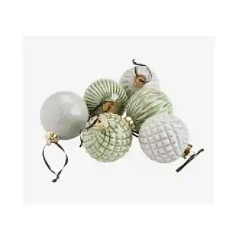 JYSK Weihnachtskugel PIBESTEN verschiedenen Dessins 6136915 JYSK Angebot