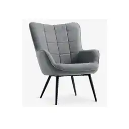 JYSK Sessel ULDUM Stoff grau/schwarz 3640220 JYSK Angebot