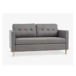 JYSK Sofa FALSLEV 2-Sitzer grau Stoff 3630124 JYSK Angebot