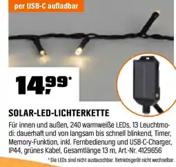 OBI Solar-led-lichterkette Angebot
