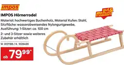 Lagerhaus IMPOS Hörnerrodel Angebot