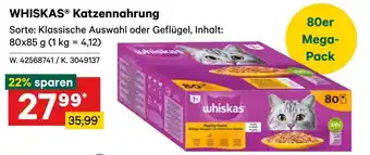 WHISKAS Katzennahrung