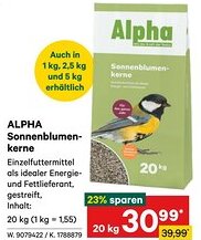Lagerhaus Alpha Sonnenblumen- kerne Angebot