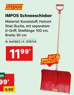 Lagerhaus IMPOS Schneeschieber Angebot