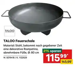 Lagerhaus TALOO Feuerschale Angebot