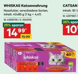 Lagerhaus WHISKAS Katzennahrung Angebot