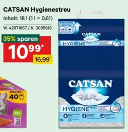 Lagerhaus CATSAN Hygienestreu Angebot