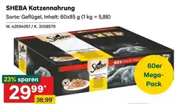 Lagerhaus SHEBA Katzennahrung Angebot