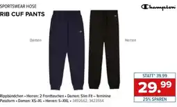 Hervis Sportswear hose rib cuf pants Angebot