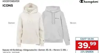 Hervis Hoodysweater icons Angebot