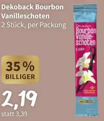 Dekoback Bourbon Vanilleschoten