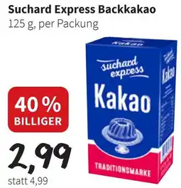 Der Grissemann Suchard Express Backkakao Angebot