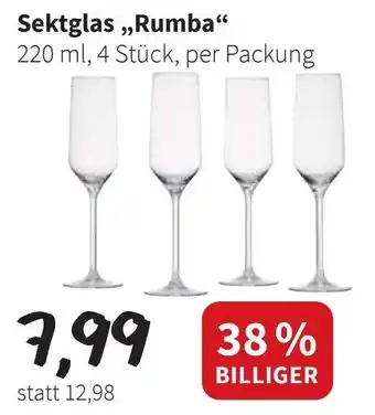 Sektglas Rumba