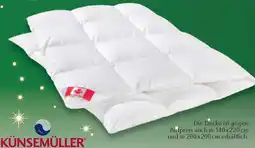 Matratzen Concord Künsemüller Canada 90/10 Daunenkassettendecke Ultra Warm Angebot