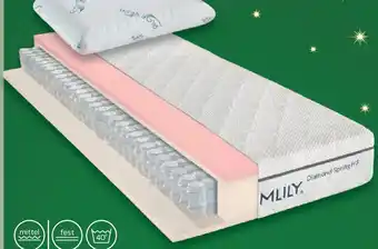 MLILY Diamond Spring Taschenfederkernmatratze