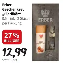 Der Grissemann Erber Geschenkset Eierlikör Angebot