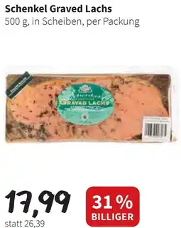 Der Grissemann Schenkel Graved Lachs Angebot