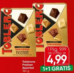 Spar Toblerone Pralinen Assorted Angebot