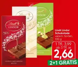 Spar Lindt Lindor Angebot