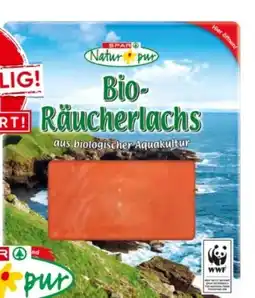 Eurospar Spar Natur pur Bio-Räucherlachs Angebot