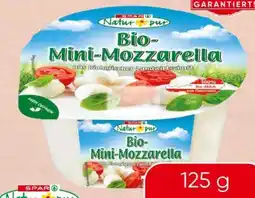 Spar Spar Natur pur Bio-Mini-Mozzarella Angebot