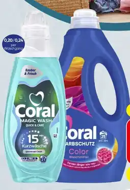 Spar Coral Feinwaschmittel Flüssig Angebot