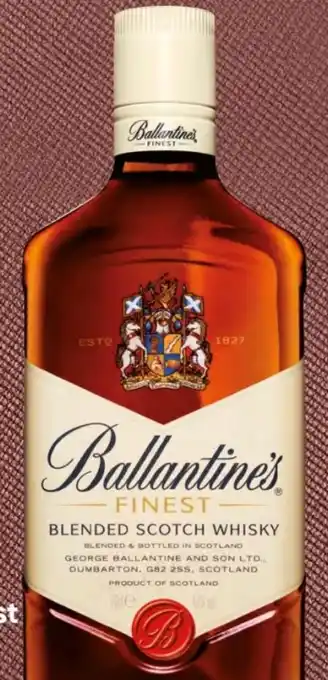 Eurospar Ballantines Finest Scotch Blended Whisky Angebot