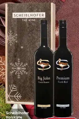 Eurospar Weingut Scheiblhofer Holzkiste Angebot