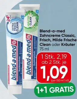 Spar Blend-a-Med Zahnpasta Angebot