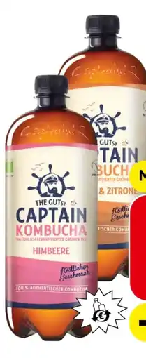 Eurospar The Gutsy Captain Kombucha Bio-Ingwer-Zitrone Angebot
