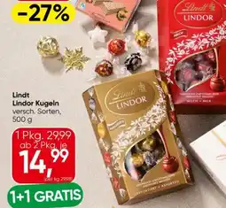 Eurospar Lindt Lindor Kugel Angebot