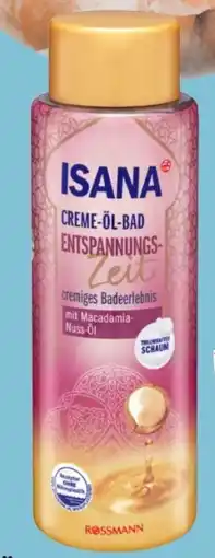 Eurospar Isana Creme-Öl-Bad Entspannungszeit Angebot