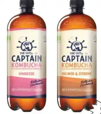 Interspar The Gutsy Captain Kombucha Bio-Tee Himbeere Angebot