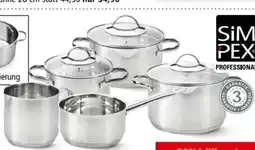 Interspar Simpex Professional Edelstahl-Töpfe Angebot