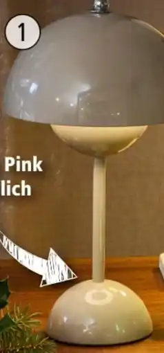 Interspar Nabo LED-Akku-Tischleuchte XL 1600 Angebot