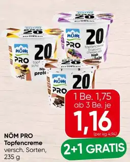 Spar Nöm Pro 20 Vanille Protein Topfencreme Angebot