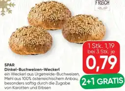 SPAR Gourmet Spar Dinkel-Buchweizen-Weckerl Angebot