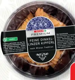 SPAR Gourmet Spar Premium Dinkel Linzerkipferl Angebot