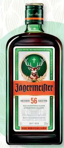 SPAR Gourmet Jägermeister Kräuterlikör Angebot