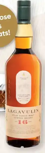 SPAR Gourmet Lagavulin 16 Jahre Single Islay Malt Scotch Whisky Angebot