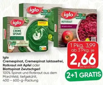 SPAR Gourmet Iglo Cremespinat Angebot