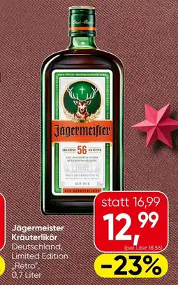 Eurospar Jägermeister Kräuterlikör Angebot