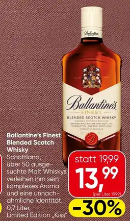 Eurospar Ballantine's Finest Blended Scotch Whisky Angebot
