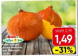 Eurospar mild-nussiger Kürbis Hokkaido aus Österreich Angebot